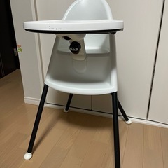 中古美品【ベビービョルン 】ベビーチェア ホワイト Amazon | ベビービョルン 【日本正規品保証付】 ハイチェア