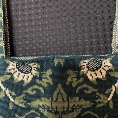 未使用訳あり品　ニットトートバッグ  デザイン マルシェ ショッパー サブバックの画像