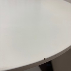 IKEA 丸テーブル　椅子とセットだと有難いです。　分解済み　の画像