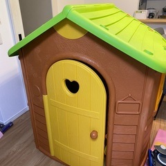 値下げキッズ　子ども子供　 家　小屋 プレイハウス　smobyの画像