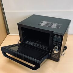 Panasonic（パナソニック）オーブンレンジ エレック NE-MS264（クロ）2017年製の画像