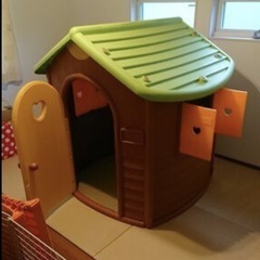 値下げキッズ　子ども子供　 家　小屋 プレイハウス　smobyの画像