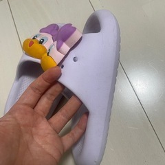 女の子スリッパ、16センチの画像