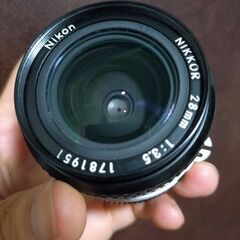 並品　Nikon Ai NIKKOR 28mm F3.5　分解清掃済の画像