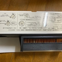 電気ファンヒーター加湿機能付きの画像
