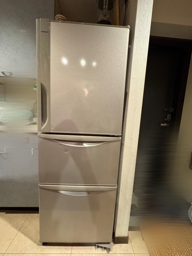 【東京神奈川】HITACHI R-27FV 265L 3ドア冷蔵庫