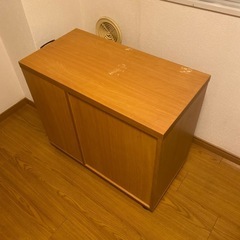 収納ワゴン　差し上げますの画像