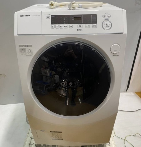 超破格?2023年製SHARPドラム式洗濯機　プラズマクラスターES-H10G 配達無料！