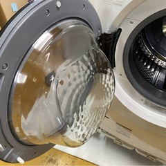 超最安値💎2023年製SHARPドラム式洗濯機　プラズマクラスターES-H10G 配達無料！の画像