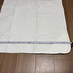 9/26まで 白　おくるみ　ブランケット　75cm×75cm　　の画像