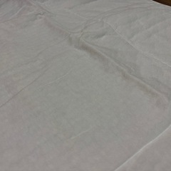 9/26まで 白　おくるみ　ブランケット　75cm×75cm　　の画像