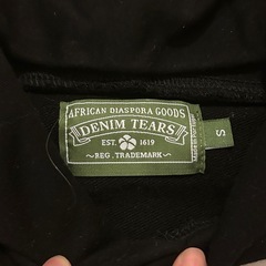 デニムティアーズ セットアップ 黒の画像