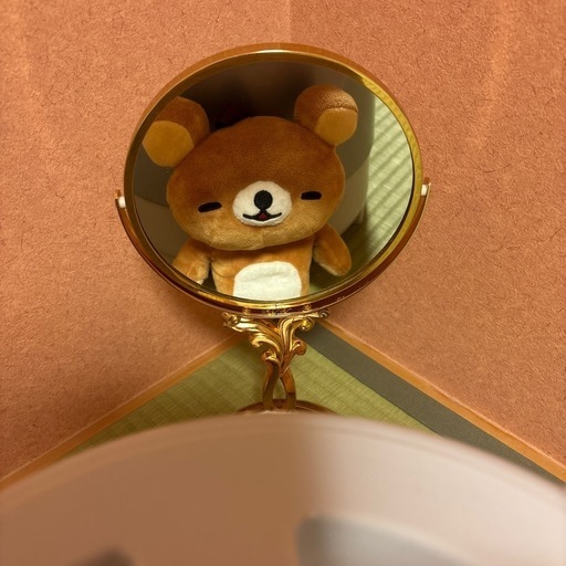 資生堂　スタンド鏡　両面鏡
