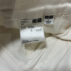 UNIQLO白スキニーの画像