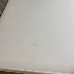 【マットレス付 シングルベッド】の画像