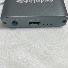 HDMI 切替器 4K 60Hz 高速HDMI2.0ケーブル付属(1.2m)の画像