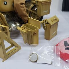 【新品】載具工場 Vehicle Factory 1/6 金属製 WWII ドイツ BMW R75 サイドカー付きオートバイの画像