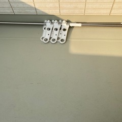 ベランダ用つっぱり物干し3段タイプの画像