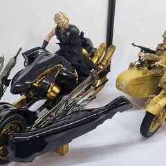 【新品】載具工場 Vehicle Factory 1/6 金属製 WWII ドイツ BMW R75 サイドカー付きオートバイの画像