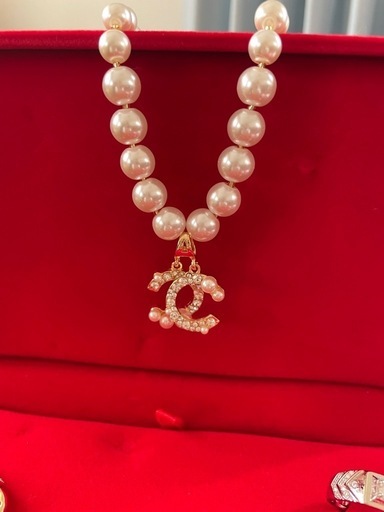 ココマーク ネックレス パール チョーカー