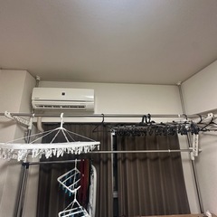 洗濯機2019年洗濯物干し、ラック全てセットの画像