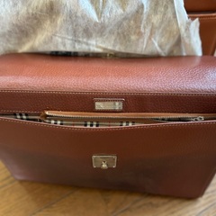 バーバリー/BURBERRY/ 牛革製ビジネスバッグの画像
