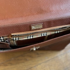 バーバリー/BURBERRY/ 牛革製ビジネスバッグの画像