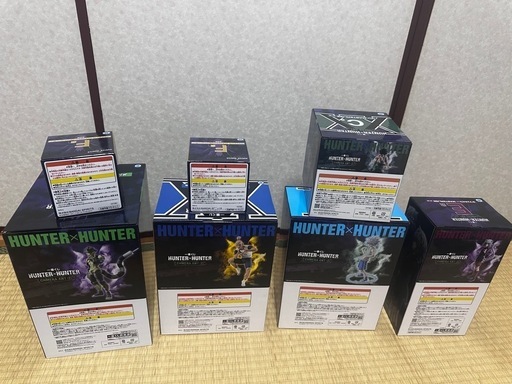 ハンターハンター一番くじA賞B賞C賞D賞E賞F賞下位賞コンプ