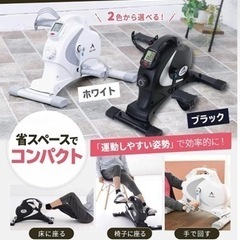 アルインコ(ALINCO) フィットネスバイク エアロマグネティックバイク ミニ 8段階負荷 大型液晶メーター 省スペース AFB2018K 静音 組立簡単 簡単移動 テレワーク 在宅 箱 説明書 付きの画像