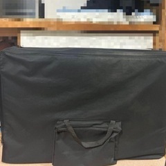 【20%OFF】マッサージベッド&無印頑丈収納ボックス(特大) 　セットの画像