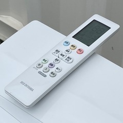取付け可 ! ! ◇アイリスオーヤマ エアコン 6畳用 2024年製　内部クリーン 100V IRR-2224C 高圧洗浄済み ! 保証付き ! !の画像