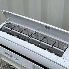 取付け可 ! ! ◇アイリスオーヤマ エアコン 6畳用 2024年製　内部クリーン 100V IRR-2224C 高圧洗浄済み ! 保証付き ! !の画像