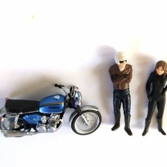 【2】新品未開封　タイムスリップグリコ  ホンダバイク　Honda　DREAM CB750 FOUR 　海洋堂の画像