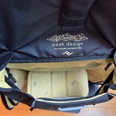 【peak design】everyday backpack 20L ブラックの画像