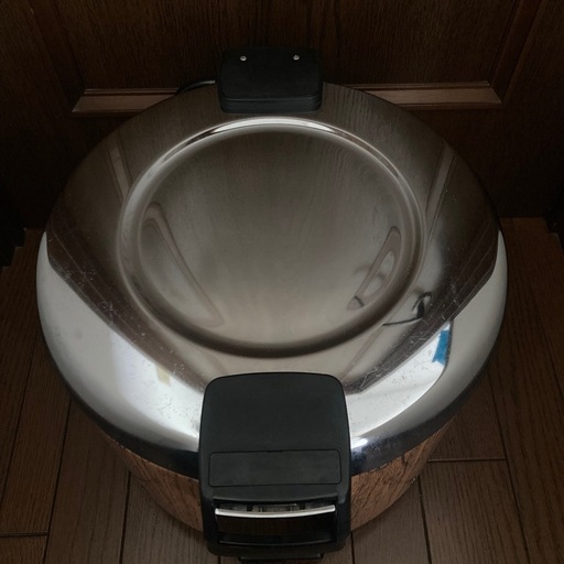 TIGER　タイガー魔法瓶　業務用電子ジャー　5.4L　木目　日本製　昭和レトロ