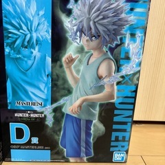 一番くじ HUNTER×HUNTER メルエム　キルア　ゴン　フィギュアの画像