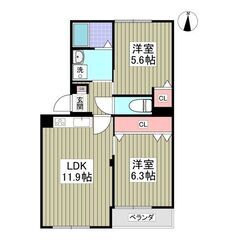 💕初期費用分割相談可、カップル・ファミリーにおすすめ２LD…
