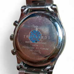 TRUSSARDI　クロノグラフ　シルバーの画像