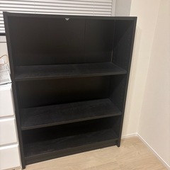 本日受け渡し希望！無料！棚 シェルフ　黒の画像