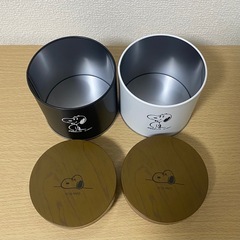 スヌーピー usj ユニバ　缶の画像