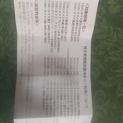 映画鑑賞優待券の画像