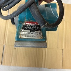 工具　マキタ　電気カンナの画像