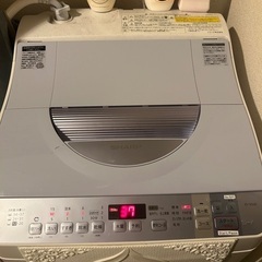 SHARP 乾燥機付き洗濯機（5.5kg)の画像