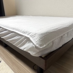 シングルベッド　ニトリ　マットレスセットの画像