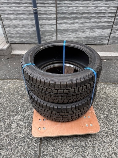 【未使用】 ダンロップ DUNLOP ウィンターMAXX ０１（WM０１） ［ ２４５/４５R１９ 98Q ] ２本セット