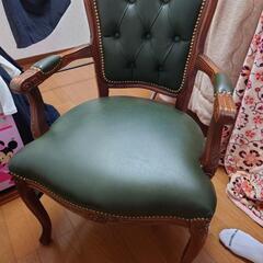 ダイニングテーブルセット　イタリア製　イス6脚付の画像