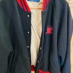 ディスカウントはしません　約30年前のPoloスタジアムジャンパー　1オーナーヴィンテージ　の画像
