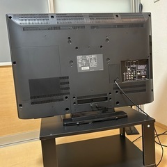 TOSHIBA 32型テレビ＋テレビ台の画像