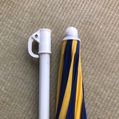 ビーチパラソル➕ペグ　セットの画像