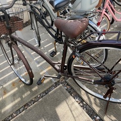 【決定済み　連絡ＮＧ】古くなった自転車ジャンク品の画像